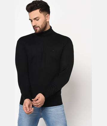98 Degree North Black High Neck Sweater Single