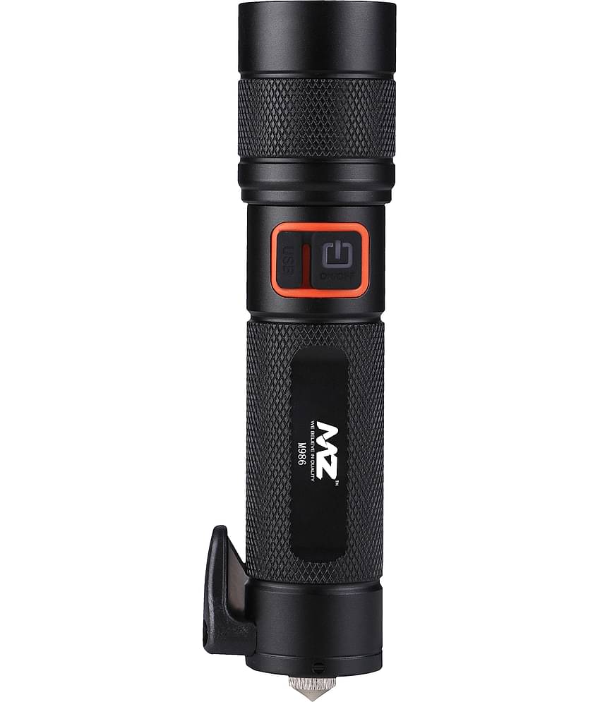 MZ - Above 50W Rechargeable Flashlight Torch ( Pack of 1 )