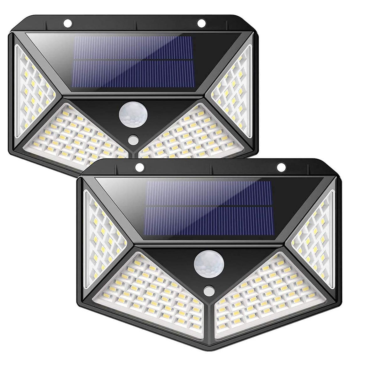 Solar Motion Sensor Light (Wall Mounted Pack of 2)