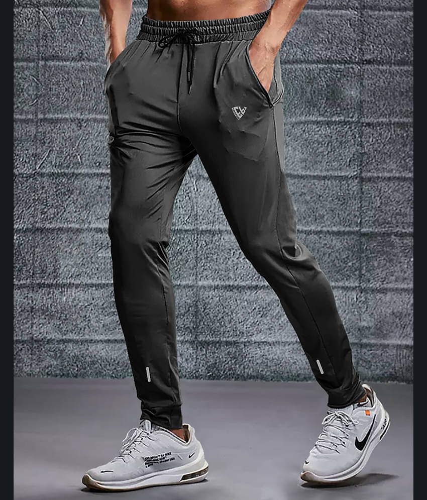 Eyebogler Charcoal Polyester Men's Joggers ( Pack of 1 )