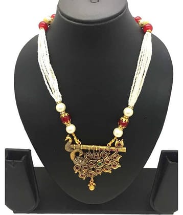 Sunhari Jewels - Multicolor Alloy Necklace ( Pack of 1 )