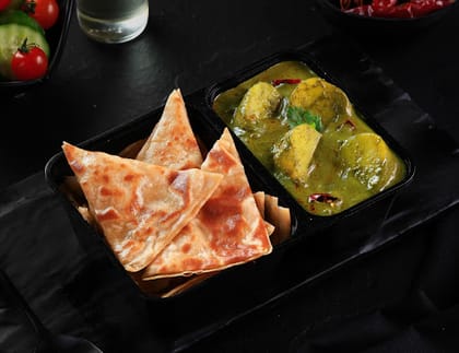 NH1 Special Aloo Palak Paratha Bowl