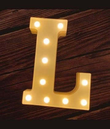 MIRADH Led Marquee Letter Light,(Letter-L) LED Strips