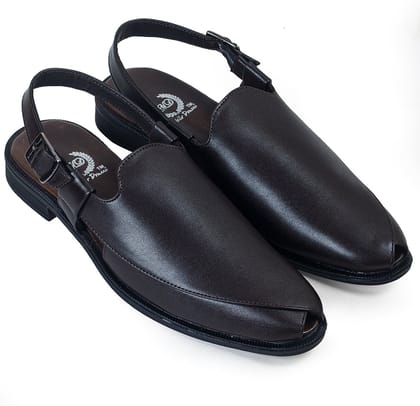 Classic Strap Peshawari (Brown)-EU 43 / UK 9 / Brown