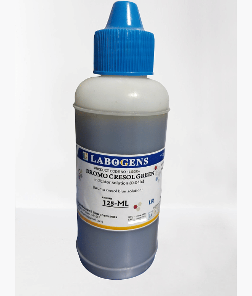 BROMO CRESOL GREEN indicator solution (0.04%) 125ML