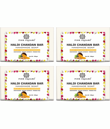 pink square - Freshness Bathing Bar for All Skin Type ( Pack of 4 )