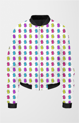 Bomber Jacket (Women) - Cats In Colour