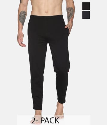 Dollar Multicolor Cotton Blend Men's Trackpants ( Pack of 2 )
