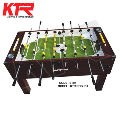 KTR METCO Wooden Soccer Foosball Table ROBUST (ST04) by Total Sporting And Fitness Solutions Pvt Ltd KTR METCO Wooden Soccer Foosball Table ROBUST (ST04) by Total Sporting And Fitness Solutions Pvt Ltd
