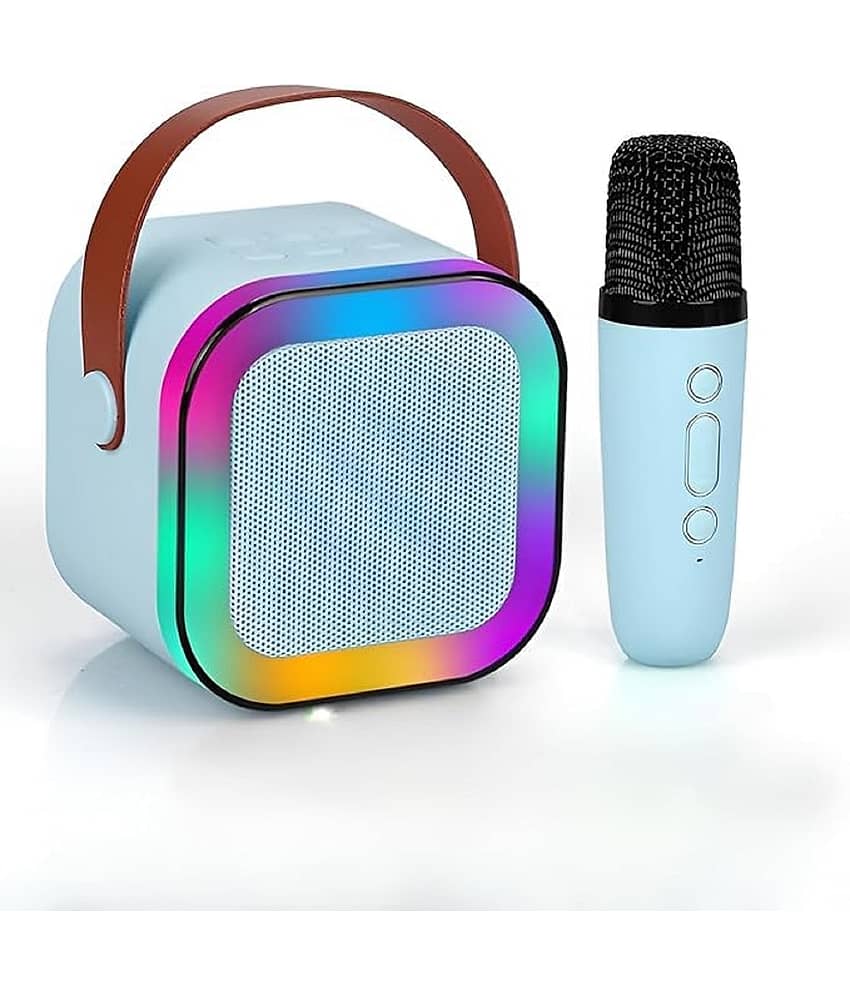 Hybite Mini Karaoke Toy 5 W Bluetooth Speaker Bluetooth V 5.0 with USB,Aux,SD card Slot Playback Time 5 hrs Metal