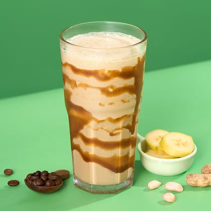 Peanut Butter Banana Frappe