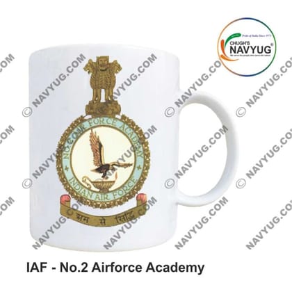 ArmyNavyAir IAF No. 2 Airforce Academy Mug (350ml) | Premium Ceramic | Gift & Daily Use