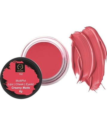 VONZO Lip and cheek tint Cream Blush 102 Rose Pink 8 g