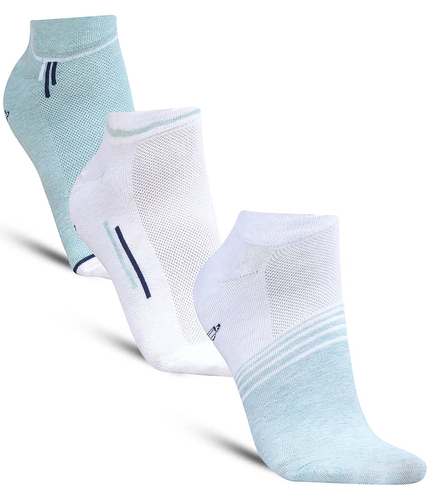 Dollar - Cotton Men's Printed Multicolor Low Ankle Socks ( Pack of 3 )