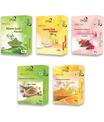 glowious - Skin Toning Face Pack for Normal Skin ( Pack of 5 )