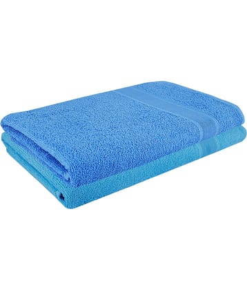 Dollar Cotton Solid 500 -GSM Bath Towel ( Pack of 2 ) - Multicolor