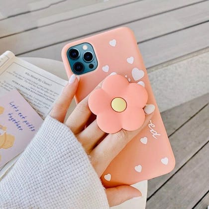 Cute Flower Phone Gripper Cover-iPhone 12 Pro