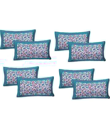 AJ Home Pack of 8 Green Pillow Cover
