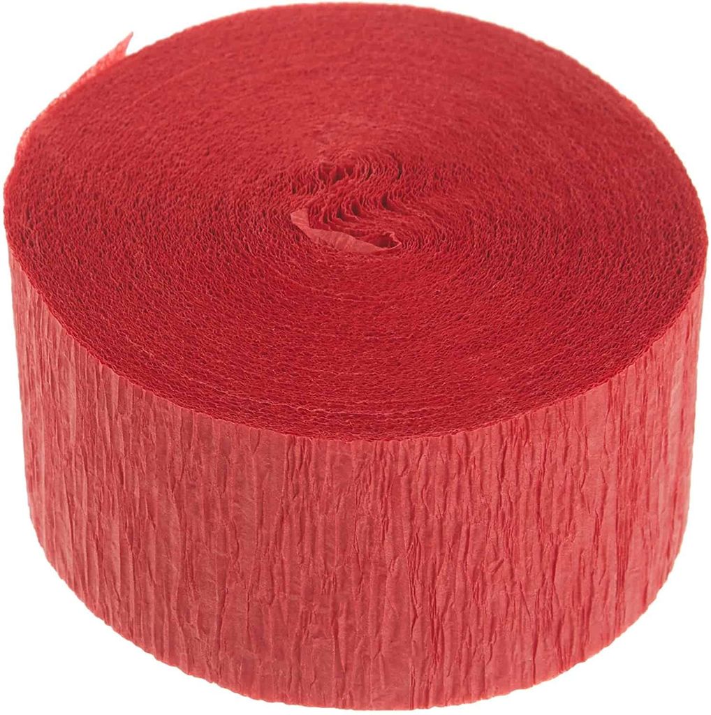 Crepe Streamers Red - 4PC - Party and Festive Needs | Buy online on ZillyBuy