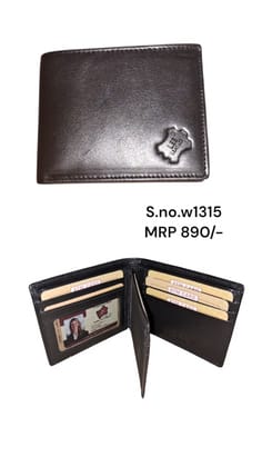 Genuine leather wallet for men Pack Of 2
