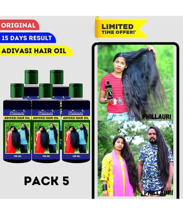Phillauri - Anti Hair Fall Aloe vera Oil 500 ml ( Pack of 5 )