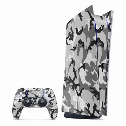 Grey Camo PlayStation Skin