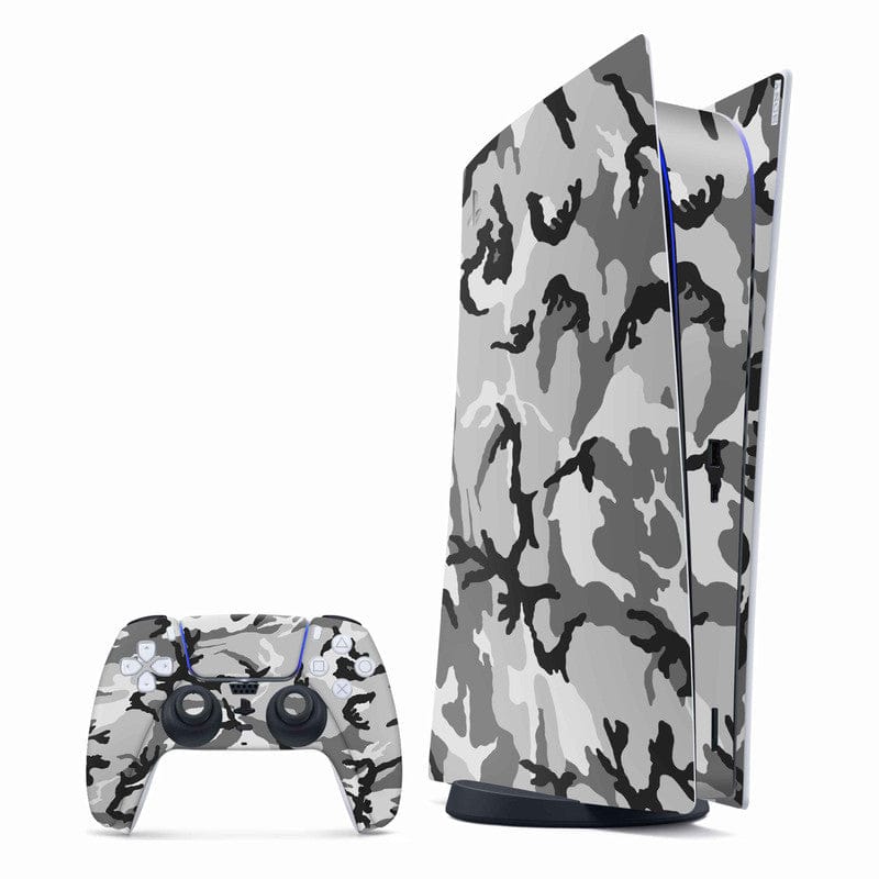 Grey Camo PlayStation Skin