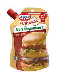 FUNFOODS VEG MAYONNAISE BURGER 100G