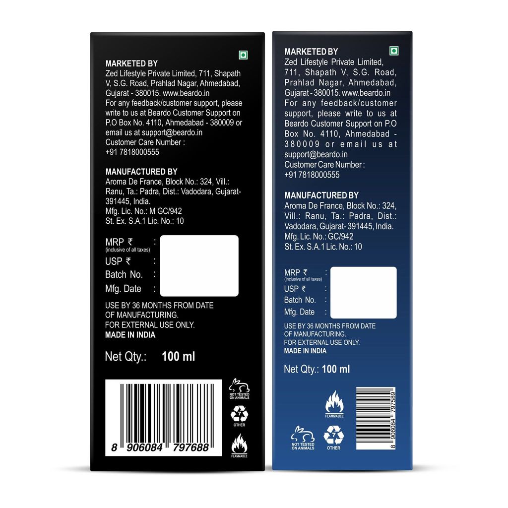 Beardo Whisky Smoke Single Malt & Tsunami Perfume EDP Combo