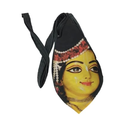 MAYAPURI Printed Chanting Bag/Gomukhi Japa Mala Bag/Bead Bag with Zip Pocket (Pack of 1)
