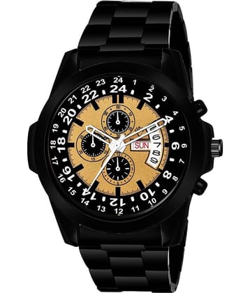 Versatile - Black Stainless Steel Analog Men's Watch