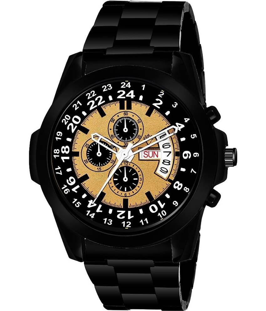 Versatile - Black Stainless Steel Analog Men's Watch