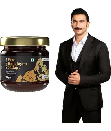 Bold Care Himalayan Shilajit Resin,The Essence of Wellness, Authentic, Pure & Premium Quality, 20 gm