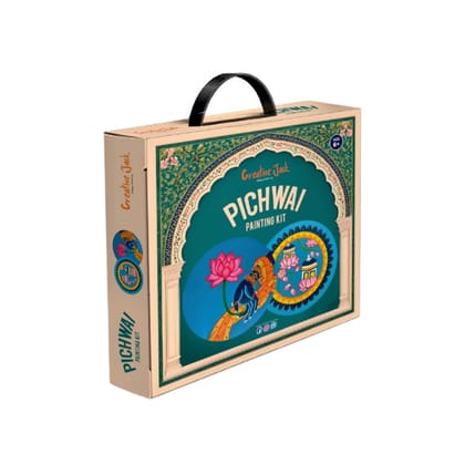 Creative Jack Pichwai Painting Kit for Kids Age 6 Plus - DIY Art Set-CJPPK11