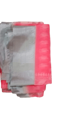 Elegant Canation Pink Saree Set with Matching Blouse