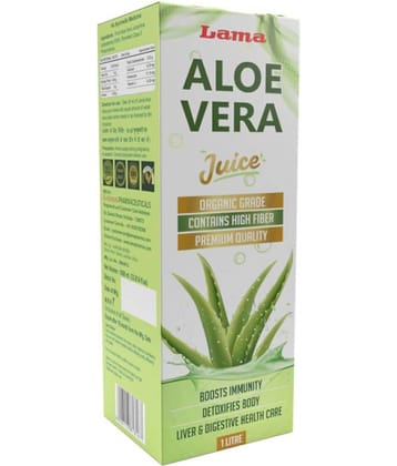 lama Aloe Vera Juice Liquid 1000 ml Pack Of 2