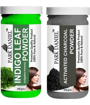 Park Daniel  Indigo Leaf      & Activated Charcoal  Hair Mask 200 g Pack of 2
