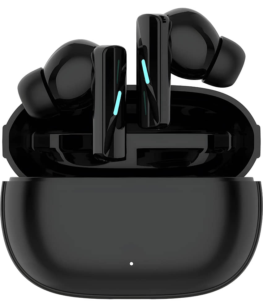 VERONIC MATE 50 Bluetooth True Wireless (TWS) In Ear 40 Hours Playback Powerfull bass,Fast charging IPX4(Splash & Sweat Proof) Black