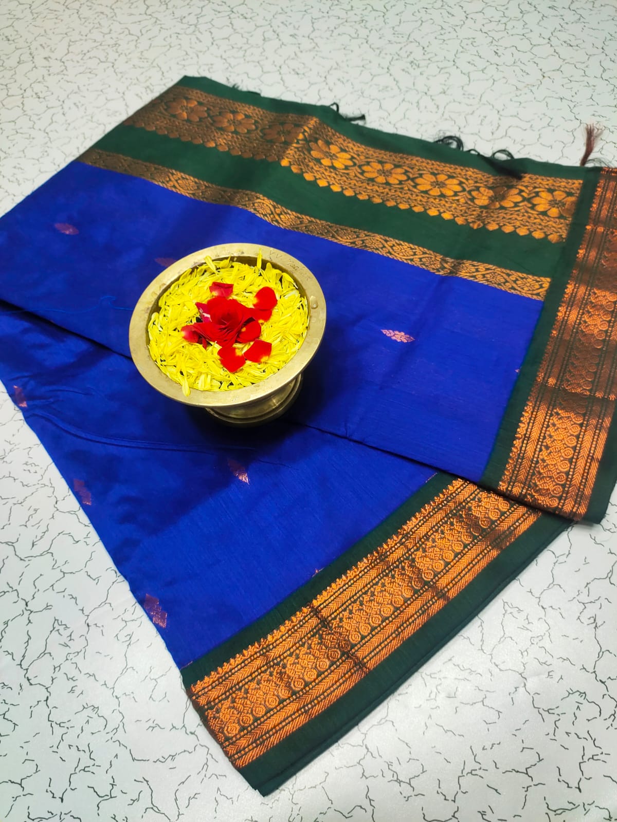 kalyani Pure cotton style saree