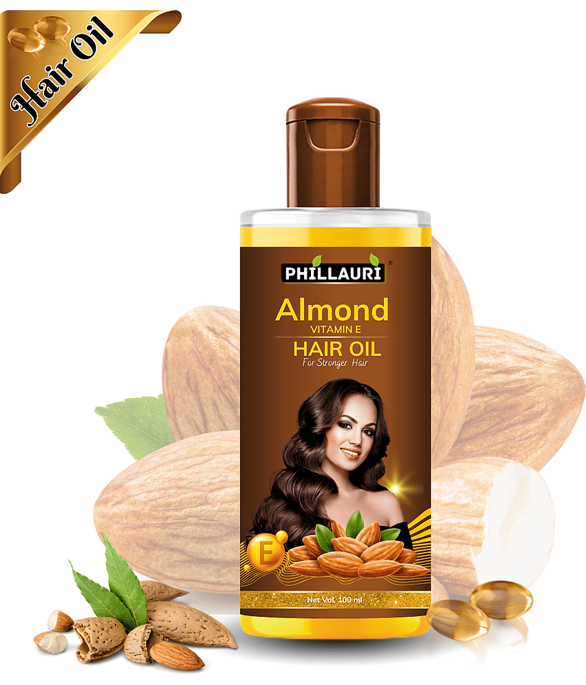 Phillauri Hair Growth Almond Oil 100 ml ( Pack of 1 )