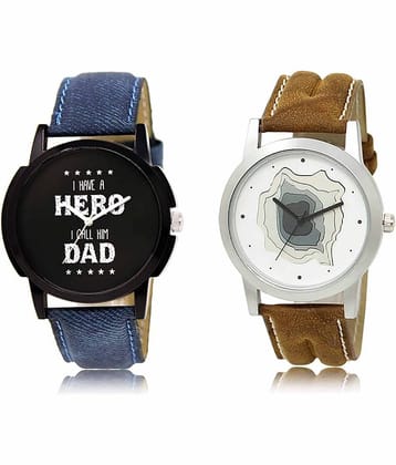 Lorem - Analog Watch Watches Combo For Men and Boys ( Pack of 2 )