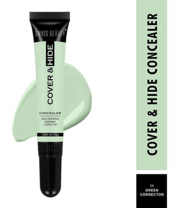 Swiss Beauty Cover & Hide Concealer  Cream Concealer Light 10 mL
