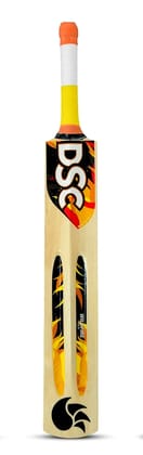 DSC WILDFIRE HEAT KASHMIR WILLOW CRICKET TENNIS BAT: High-Performance Bat for Optimal Performance in Tennis Ball Cricket (Size - FS) by Total Sporting And Fitness Solutions Pvt Ltd