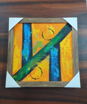 Abstract Canvas Painting  13X13