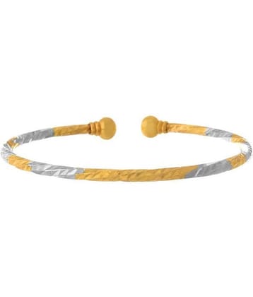 Traditional Ethnic One Gm Gold Silver Plated Kada for Women