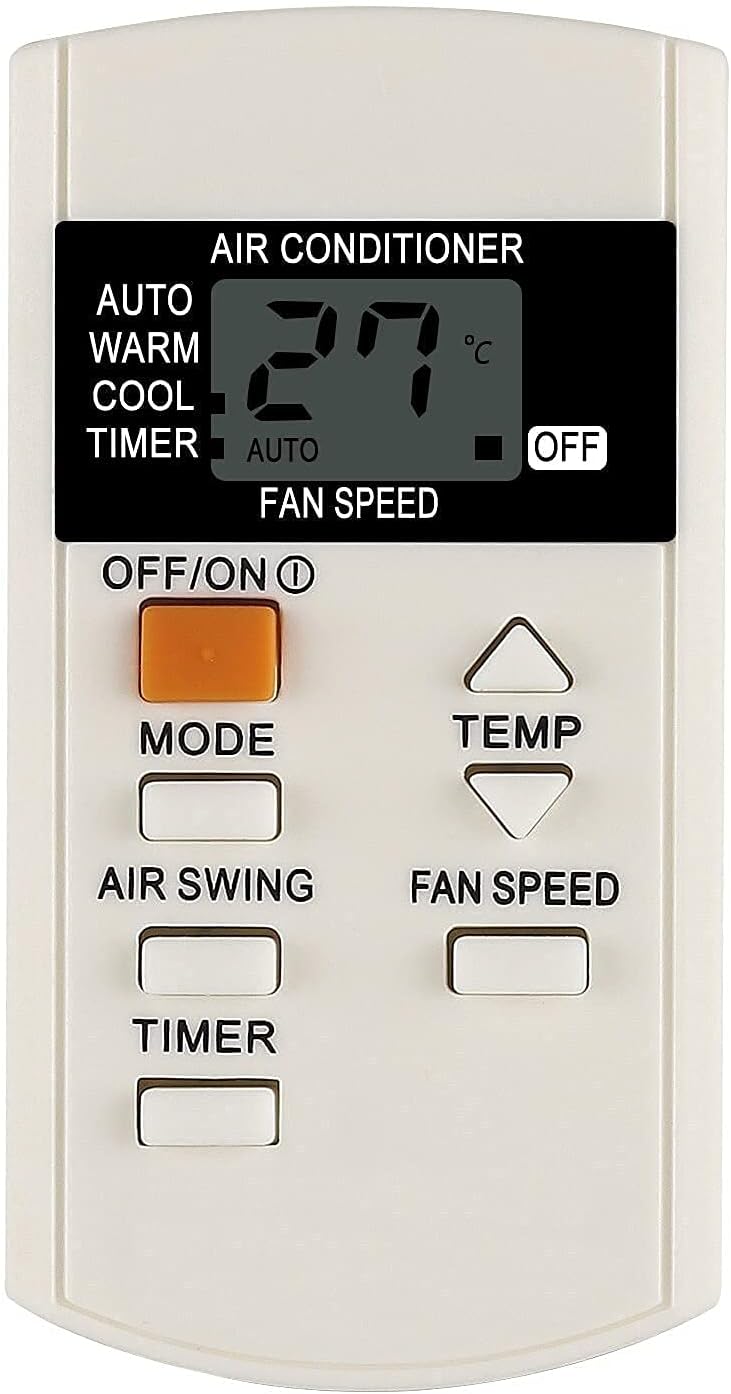 Panasonic AC Remote Original A75C3740 Model 44A Suitable for 1 1.5 2 Ton Split Window Air Conditioner