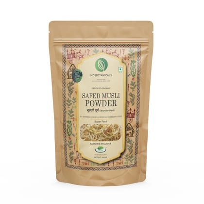 Safed Musli Powder (100gm) MD Organic and Natural Product