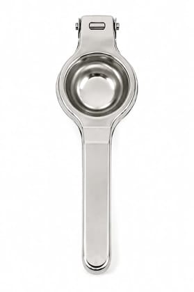 Stainless Steel Lemon Squeezer with Bottle Opener Heavy Duty Manual Citrus Juicer Silver