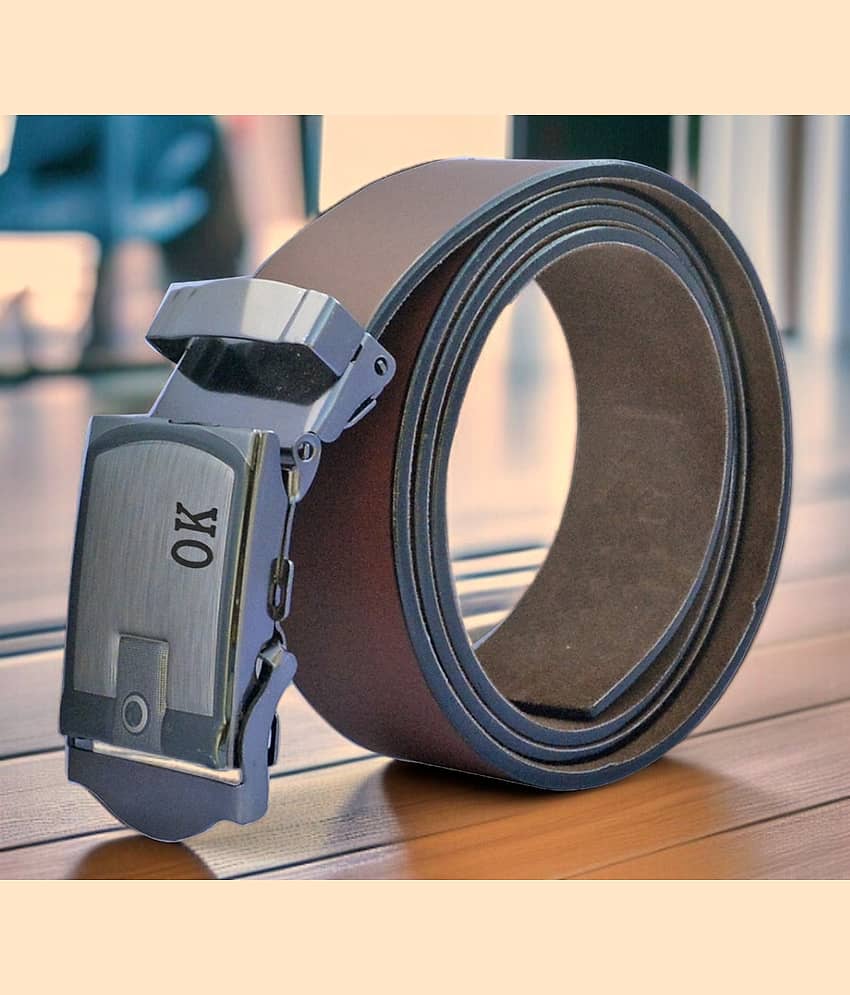 SUNSHOPPING - Brown Synthetic Men's Formal Belt ( Pack of 1 )