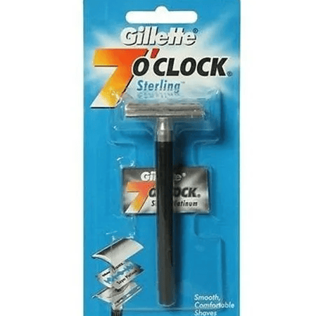 GILLETTE 7O'CLOCK STERLING GEN 1PCS